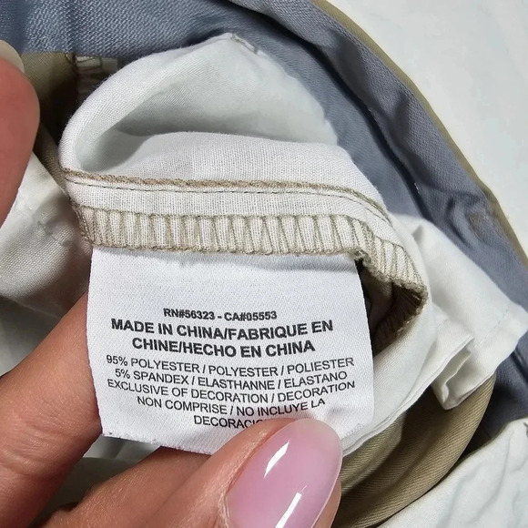 Nike Golf Tour Performance Dri Fit Shorts Men's 35 Khaki Active wear Stretch‎ - Picture 5 of 5